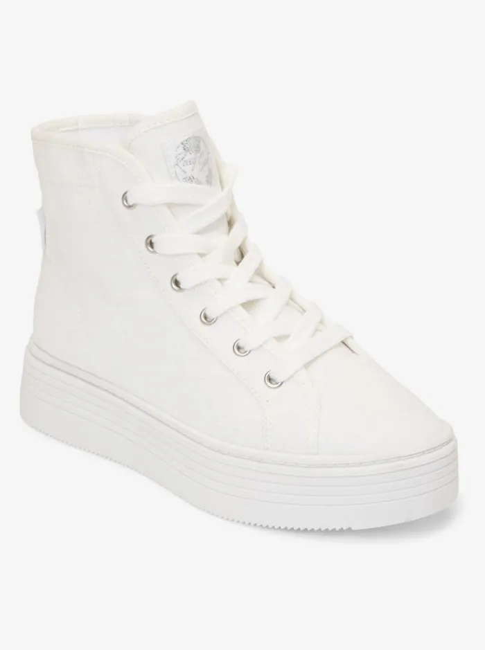 Roxy Sneakers Sheilahh 20 MidTop Shoes White 8211 Women