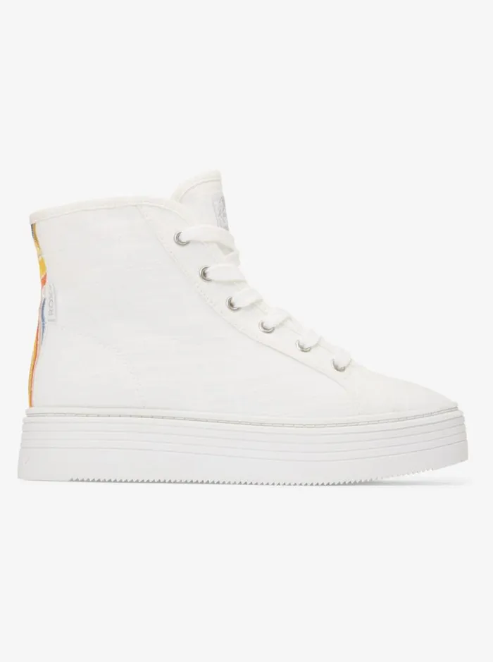 Roxy Sneakers Sheilahh 20 MidTop Shoes White 8211 Women