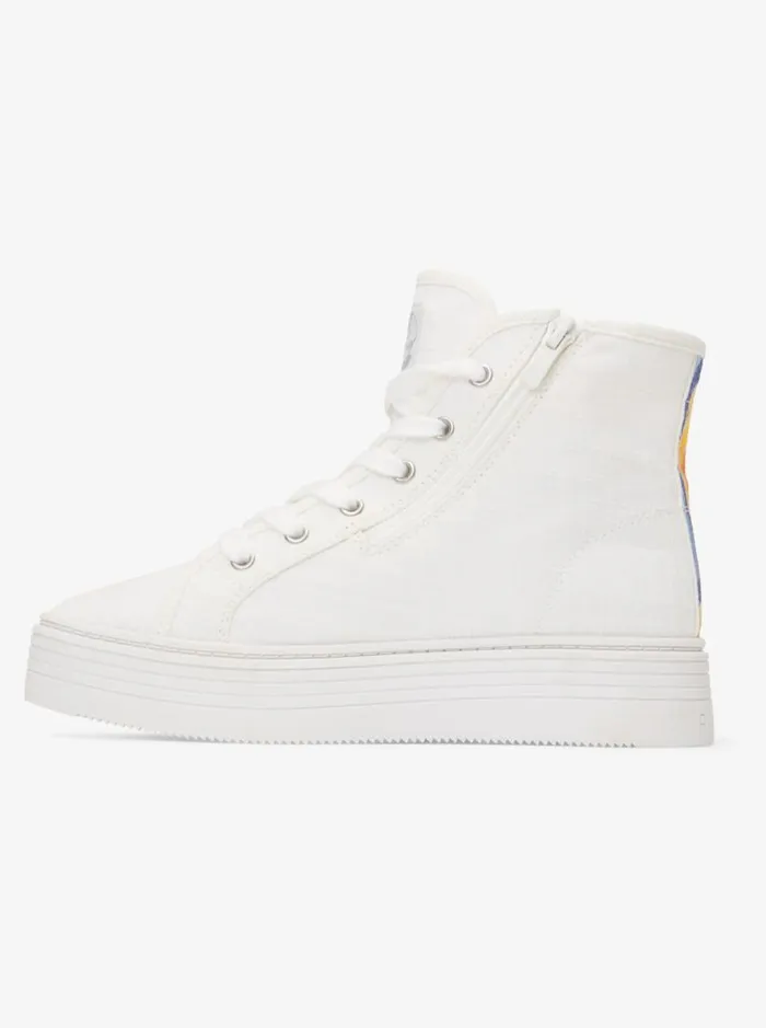 Roxy Sneakers Sheilahh 20 MidTop Shoes White 8211 Women