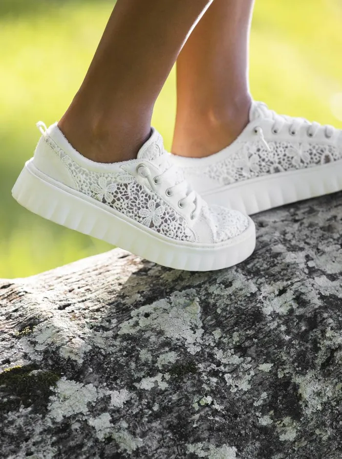 Roxy Sneakers Sheilahh SlipOn Shoes Ashwhite 8211 Women