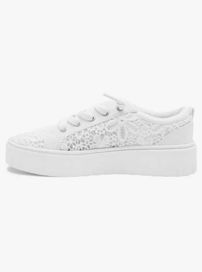 Roxy Sneakers Sheilahh SlipOn Shoes Ashwhite 8211 Women Roxy Sneakers Sheilahh SlipOn Shoes Ashwhite 8211 Women