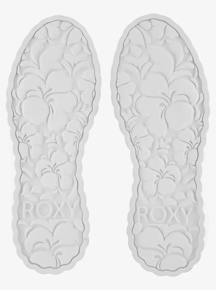 Roxy Sneakers Sheilahh SlipOn Shoes Ashwhite 8211 Women Roxy Sneakers Sheilahh SlipOn Shoes Ashwhite 8211 Women