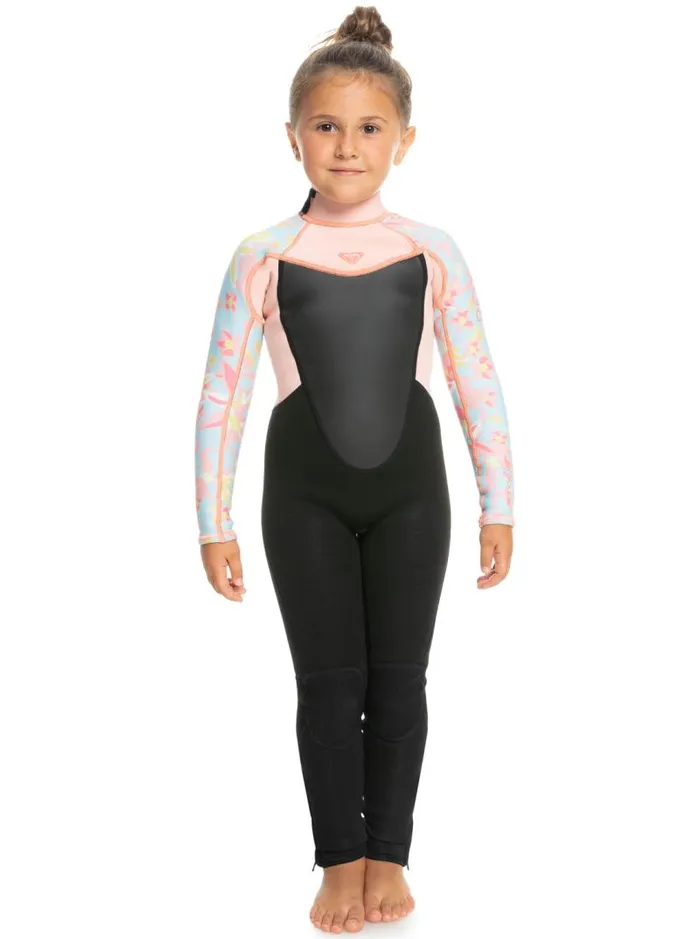 Roxy Surf Girl039s 27 32mm Prologue Back Zip Wetsuit Tanager Tur Tw Floral Conf 8211 Kids Roxy Surf Girl039s 27 32mm Prologue Back Zip Wetsuit Tanager Tur Tw Floral Conf 8211 Kids