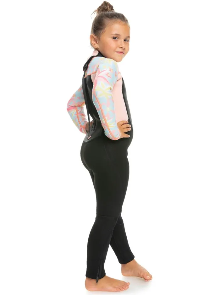 Roxy Surf Girl039s 27 32mm Prologue Back Zip Wetsuit Tanager Tur Tw Floral Conf 8211 Kids Roxy Surf Girl039s 27 32mm Prologue Back Zip Wetsuit Tanager Tur Tw Floral Conf 8211 Kids