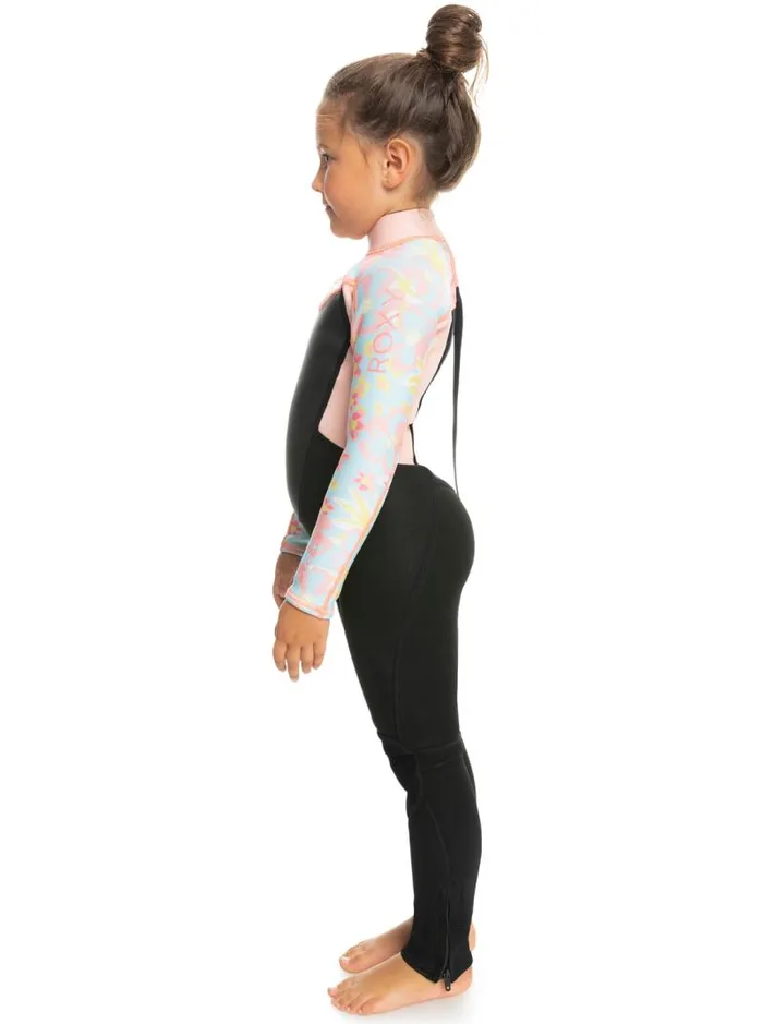Roxy Surf Girl039s 27 32mm Prologue Back Zip Wetsuit Tanager Tur Tw Floral Conf 8211 Kids Roxy Surf Girl039s 27 32mm Prologue Back Zip Wetsuit Tanager Tur Tw Floral Conf 8211 Kids
