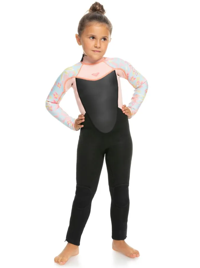 Roxy Surf Girl039s 27 32mm Prologue Back Zip Wetsuit Tanager Tur Tw Floral Conf 8211 Kids Roxy Surf Girl039s 27 32mm Prologue Back Zip Wetsuit Tanager Tur Tw Floral Conf 8211 Kids