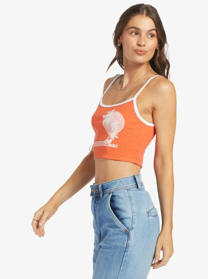 Roxy Tops Retro Roxy Surf Sleeveless Muscle TShirt Tigerlily 8211 Women Roxy Tops Retro Roxy Surf Sleeveless Muscle TShirt Tigerlily 8211 Women