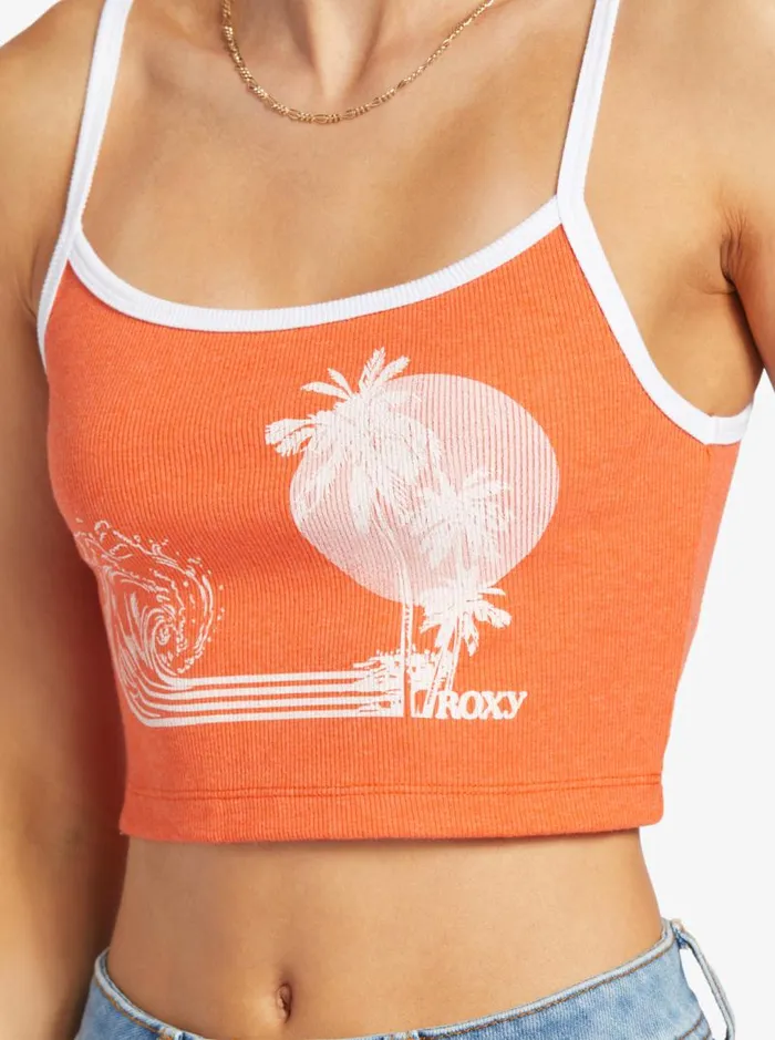 Roxy Tops Retro Roxy Surf Sleeveless Muscle TShirt Tigerlily 8211 Women Roxy Tops Retro Roxy Surf Sleeveless Muscle TShirt Tigerlily 8211 Women