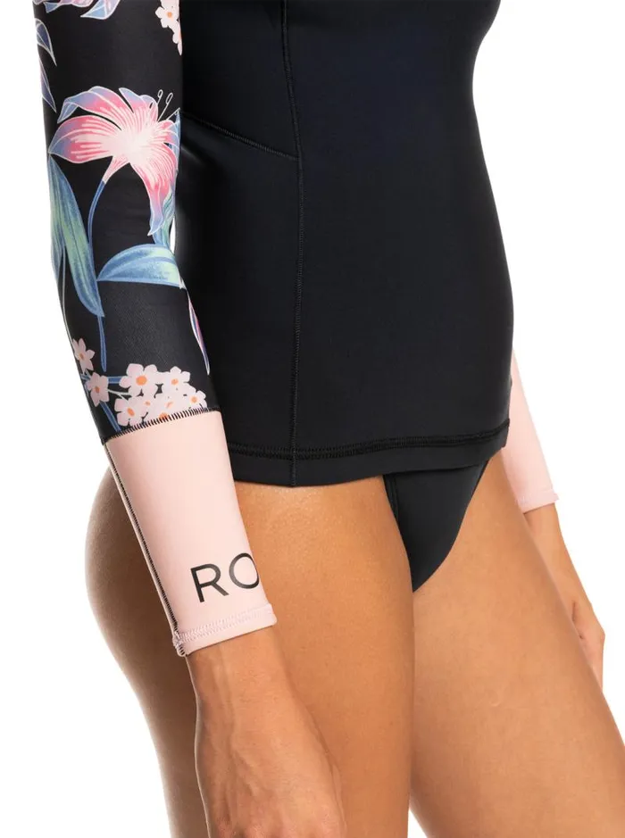 Roxy Wetsuits 1mm Swell Series Long Sleeve Wetsuit Top Anthracite Paradise Found S 8211 Women Roxy Wetsuits 1mm Swell Series Long Sleeve Wetsuit Top Anthracite Paradise Found S 8211 Women