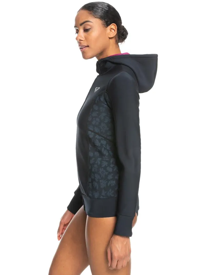Roxy Wetsuits 1mm Swell Series Wetsuit Jacket Black 8211 Women Roxy Wetsuits 1mm Swell Series Wetsuit Jacket Black 8211 Women