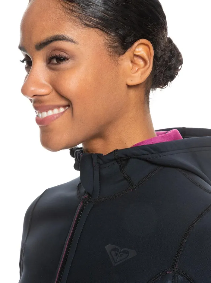 Roxy Wetsuits 1mm Swell Series Wetsuit Jacket Black 8211 Women Roxy Wetsuits 1mm Swell Series Wetsuit Jacket Black 8211 Women