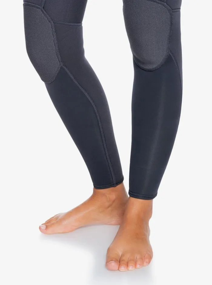 Roxy Wetsuits 32mm Prologue Back Zip Wetsuit Cloud Blkpowderdgreysunglow 8211 Women