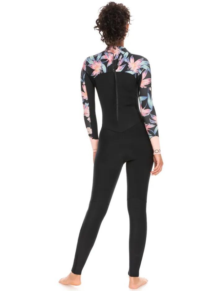 Roxy Wetsuits 32mm Swell Series Back Zip Wetsuit Anthracite Paradise Found S 8211 Women Roxy Wetsuits 32mm Swell Series Back Zip Wetsuit Anthracite Paradise Found S 8211 Women