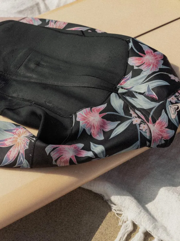 Roxy Wetsuits 32mm Swell Series Back Zip Wetsuit Anthracite Paradise Found S 8211 Women Roxy Wetsuits 32mm Swell Series Back Zip Wetsuit Anthracite Paradise Found S 8211 Women