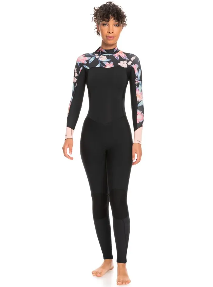 Roxy Wetsuits 32mm Swell Series Back Zip Wetsuit Anthracite Paradise Found S 8211 Women Roxy Wetsuits 32mm Swell Series Back Zip Wetsuit Anthracite Paradise Found S 8211 Women