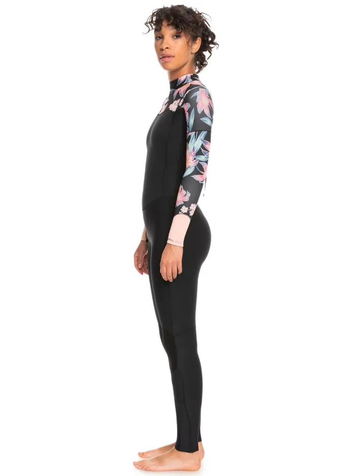Roxy Wetsuits 32mm Swell Series Back Zip Wetsuit Anthracite Paradise Found S 8211 Women Roxy Wetsuits 32mm Swell Series Back Zip Wetsuit Anthracite Paradise Found S 8211 Women