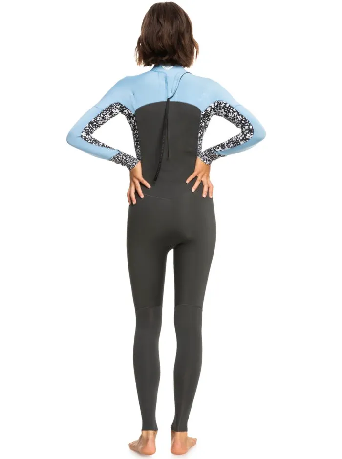 Roxy Wetsuits 32mm Swell Series Back Zip Wetsuit Jetboy Blue 8211 Women Roxy Wetsuits 32mm Swell Series Back Zip Wetsuit Jetboy Blue 8211 Women