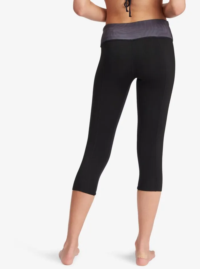 Roxy Wetsuits Salt Water Surf Leggings Jetblack 8211 Women Roxy Wetsuits Salt Water Surf Leggings Jetblack 8211 Women