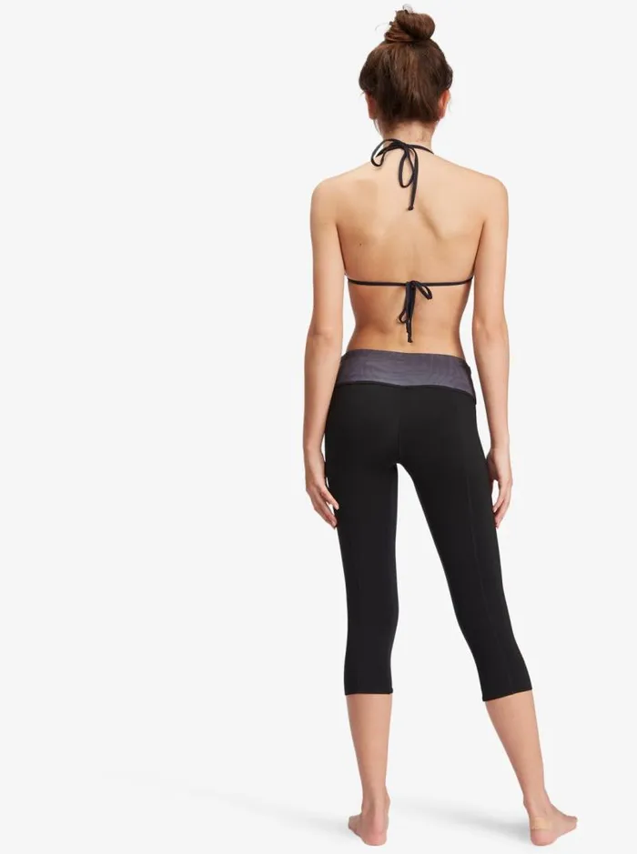 Roxy Wetsuits Salt Water Surf Leggings Jetblack 8211 Women Roxy Wetsuits Salt Water Surf Leggings Jetblack 8211 Women