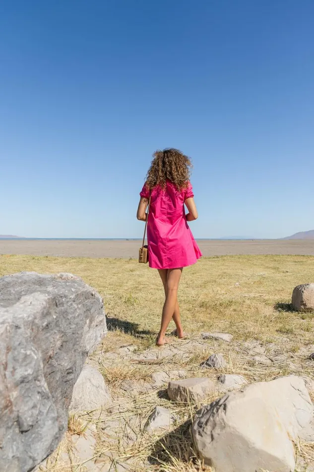 Royce Mini Dress In Pink Pink Women Bohme Dresses