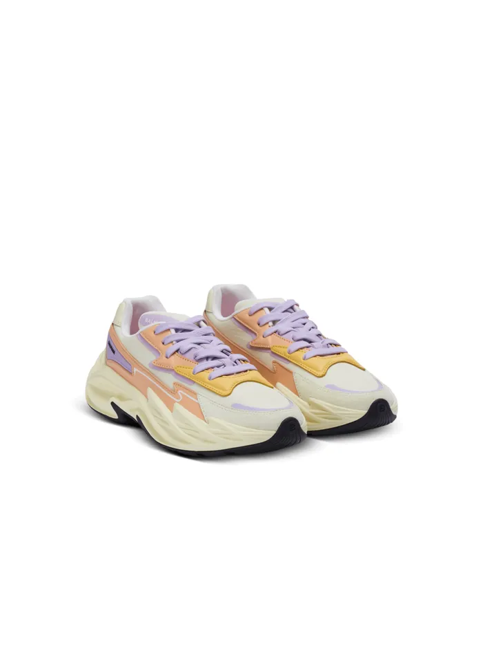 RunRow Leather And Nylon Sneakers Multicolor Women Balmain Sneakers
