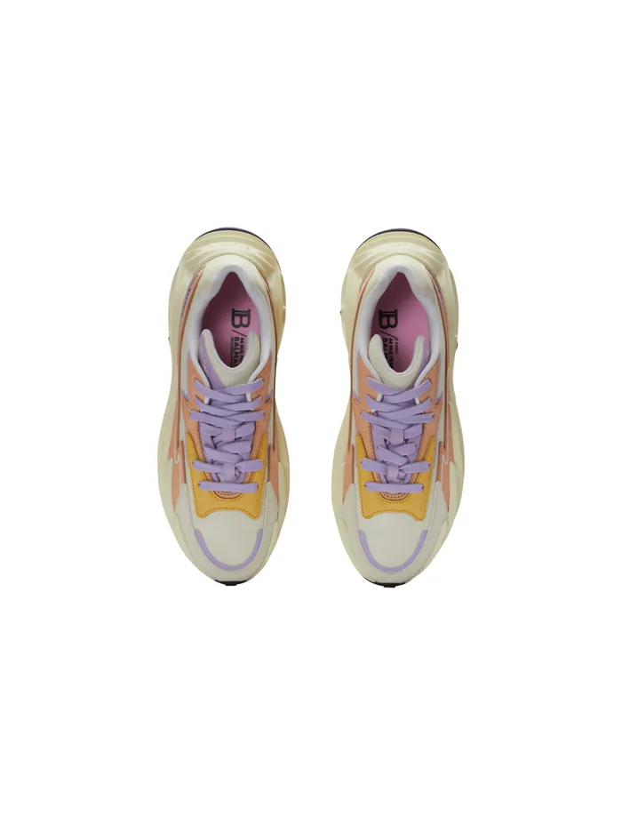 RunRow Leather And Nylon Sneakers Multicolor Women Balmain Sneakers