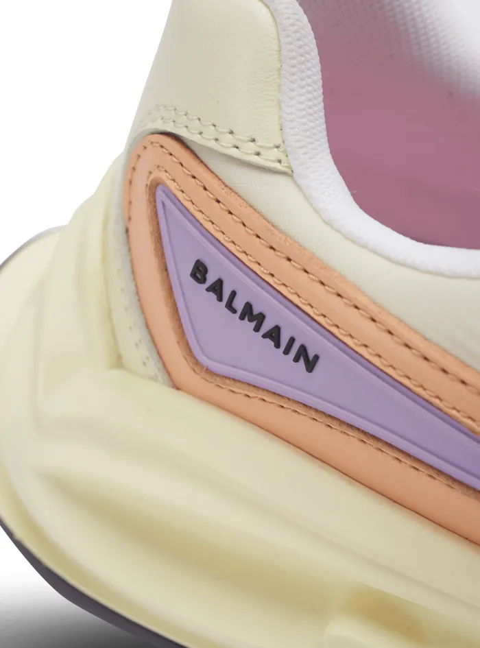 RunRow Leather And Nylon Sneakers Multicolor Women Balmain Sneakers