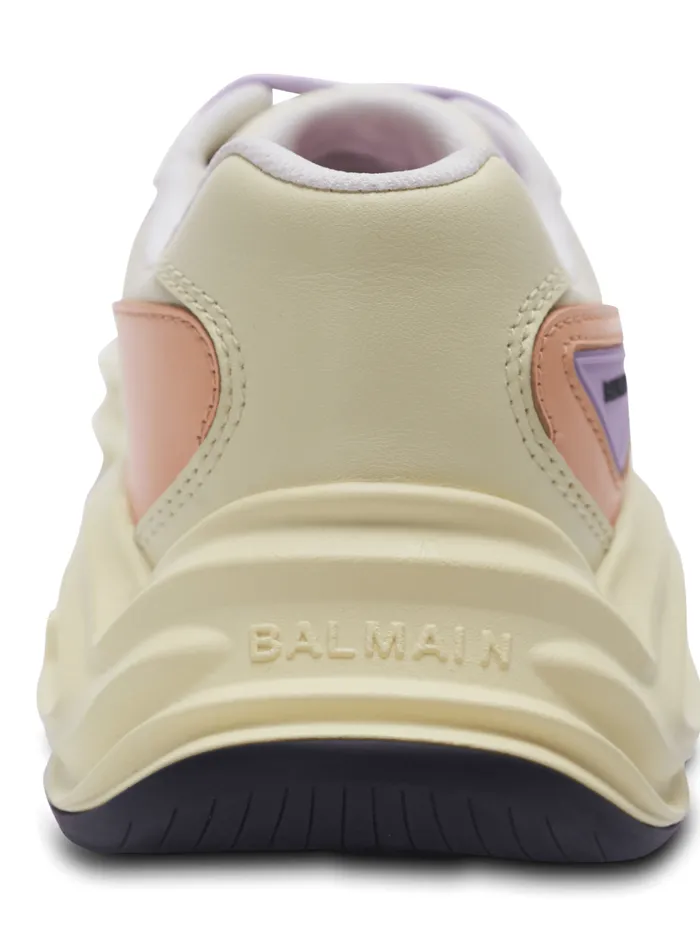 RunRow Leather And Nylon Sneakers Multicolor Women Balmain Sneakers