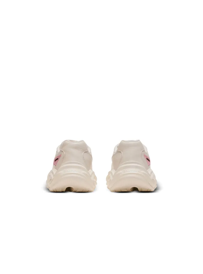 RunRow Leather And Nylon Sneakers White Women Balmain Sneakers