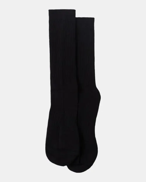 Rvca 2 Pack Sport Vent Cushion Crew Socks Black SportMen Other Accessories
