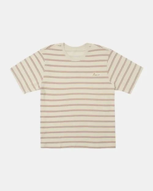 Rvca All Time TShirt Latte Women Tees and Tanks