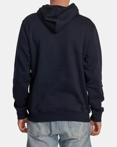 Rvca Americana Hoodie New Navy Men Hoodies and Sweatshirts