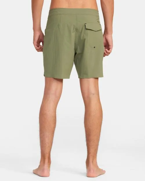 Rvca Anderson Boardshorts 17034 Olive Men Boardshorts