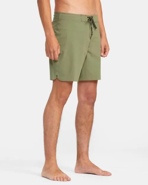 Rvca Anderson Boardshorts 17034 Olive Men Boardshorts