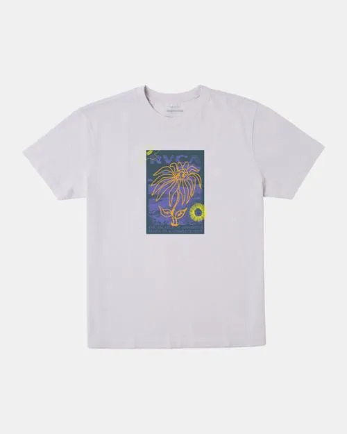 Rvca Atomic Jam Tee Fog Men Short Sleeves