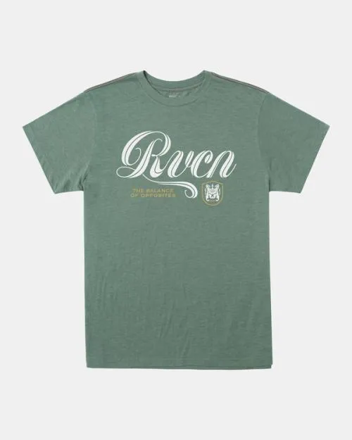 Rvca Boy039s Midline TShirt Jade Boys Tees and Tanks