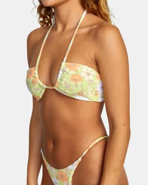 Rvca Dreamfield Halter Bikini Top Multi Women Bikini Tops