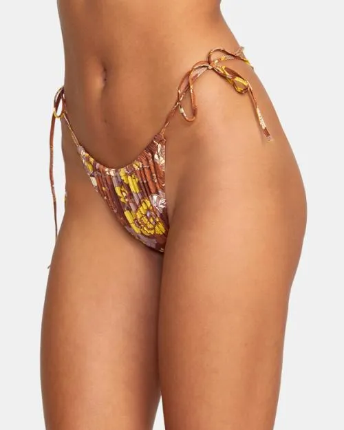 Rvca Earth Bloom Medium French Bikini Bottoms Multi Women Bikini Bottoms