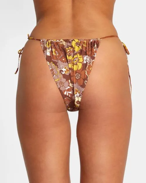 Rvca Earth Bloom Medium French Bikini Bottoms Multi Women Bikini Bottoms