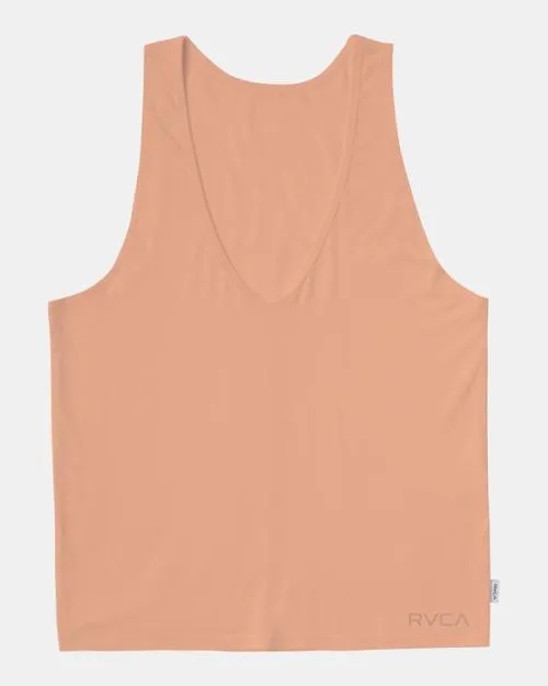 Rvca Minted Tank Top Melon Women Tees and Tanks