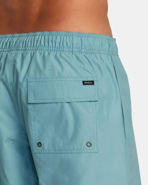 Rvca Opposites Elastic Waist Hybrid Amphibian Shorts Evergreen Men Shorts and Hybrids