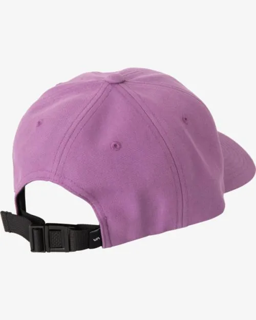 Rvca Ptc Clipback Hat Purps Men Hats and Beanies