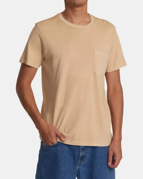 Rvca PTC II Pigment Tee Southern Moss Men Short Sleeves