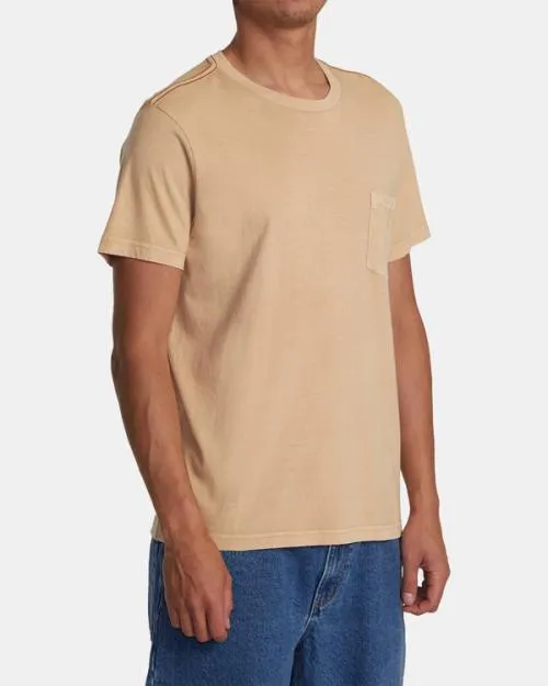 Rvca PTC II Pigment Tee Southern Moss Men Short Sleeves