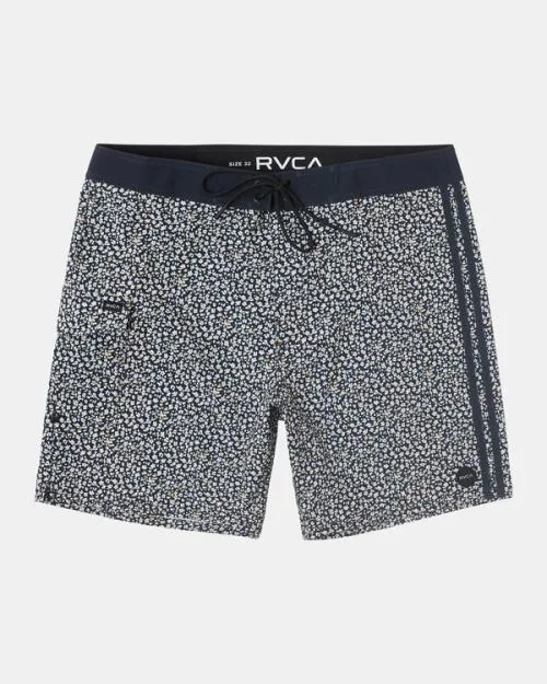 Rvca Restless Boardshorts 17034 Black Men Boardshorts