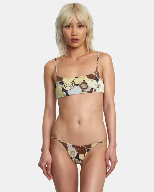 Rvca Retro Rowe Skimpy Bikini Bottoms Multi Women Bikini Bottoms