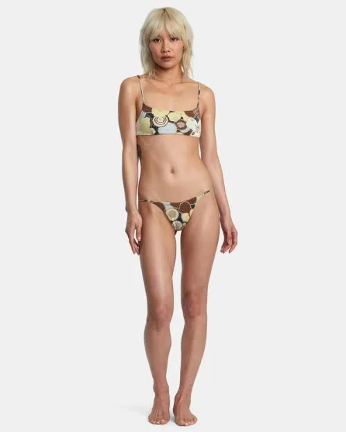 Rvca Retro Rowe Skimpy Bikini Bottoms Multi Women Bikini Bottoms
