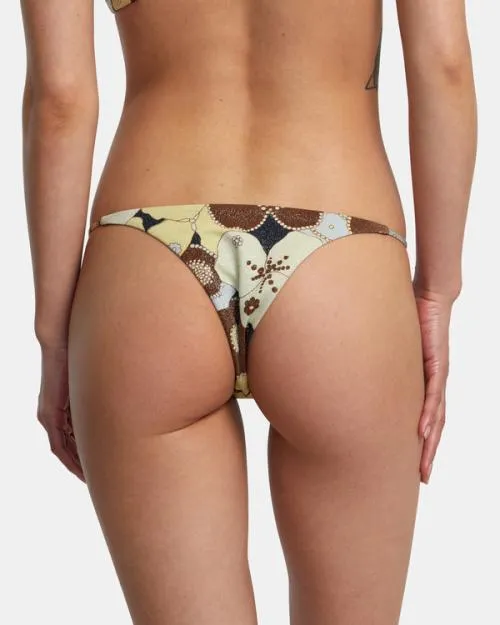 Rvca Retro Rowe Skimpy Bikini Bottoms Multi Women Bikini Bottoms