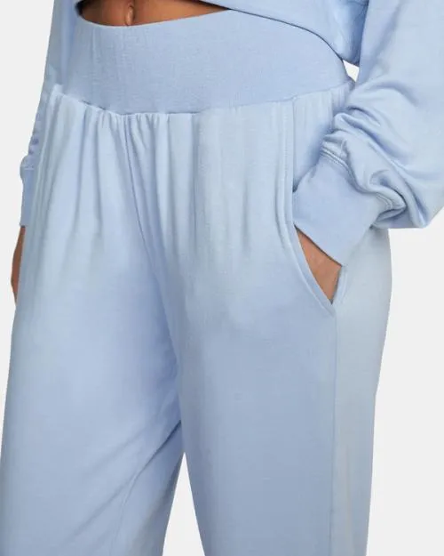 Rvca Rise Up Lounge Pants Iris Women Pants