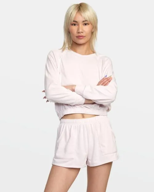 Rvca Seapoint Shorts Lilac Women Shorts and Skirts